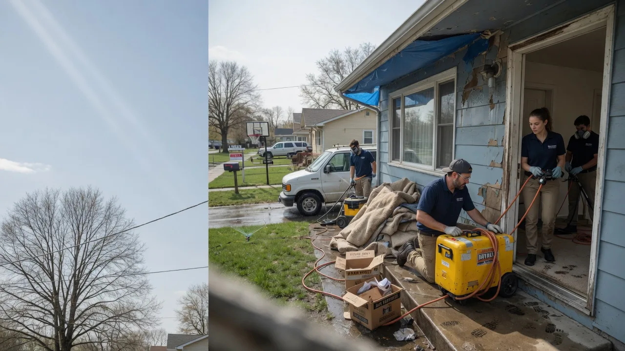 Basement Flood Cleanup in Grace, ID near me